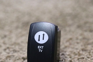 USED RV/MOTORHOME UP / DOWN EXT TV DASH SWITCH V8D1 FOR SALE