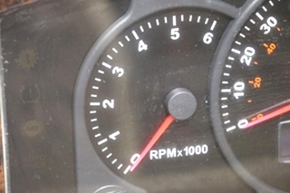 USED WORKHORSE DASH CLUSTER 104350 RV/MOTORHOME PARTS FOR SALE