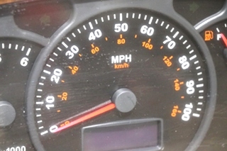 USED WORKHORSE DASH CLUSTER 104350 RV/MOTORHOME PARTS FOR SALE
