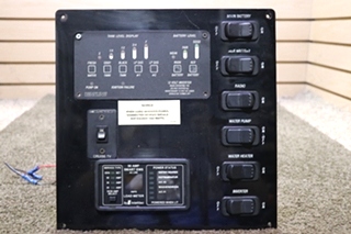 USED RV L9292 MONITOR AND SWITCH PANEL FOR SALE