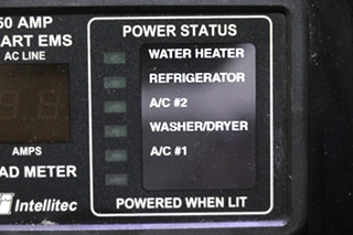 USED RV L9292 MONITOR AND SWITCH PANEL FOR SALE