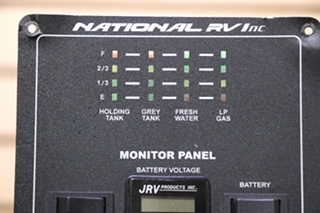 USED NATIONAL RV MONITOR PANEL RV PARTS FOR SALE