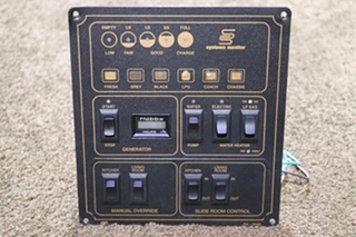 USED KIB SS193 SYSTEMS MONITOR PANEL MOTORHOME PARTS FOR SALE