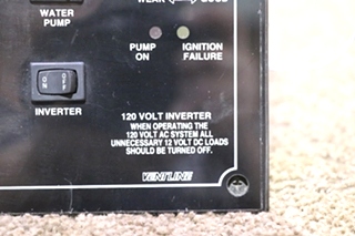 USED RV LA1025 VENTLINE DISCOVERY MONITOR PANEL FOR SALE