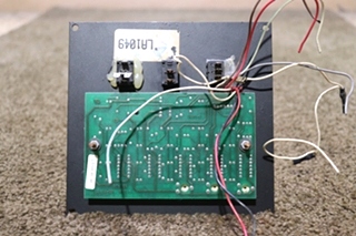 USED RV/MOTORHOME TANK MONITOR PANEL LA1049 FOR SALE