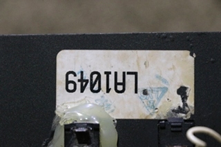 USED RV/MOTORHOME TANK MONITOR PANEL LA1049 FOR SALE