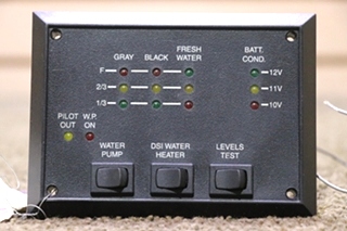 USED L9251 TANK MONITOR PANEL MOTORHOME PARTS FOR SALE