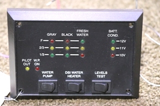 USED L9251 TANK MONITOR PANEL MOTORHOME PARTS FOR SALE