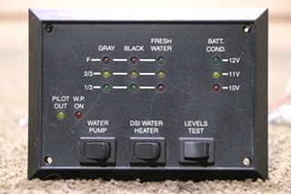 USED TANK MONITOR PANEL L9251 RV/MOTORHOME PARTS FOR SALE