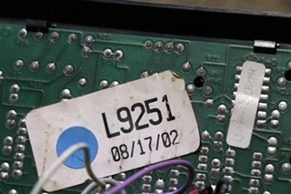 USED TANK MONITOR PANEL L9251 RV/MOTORHOME PARTS FOR SALE