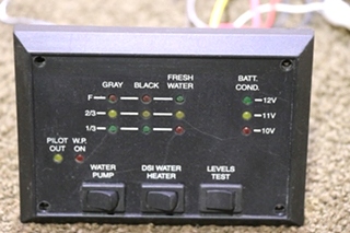 USED TANK MONITOR PANEL L9251 RV/MOTORHOME PARTS FOR SALE