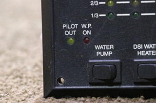 USED TANK MONITOR PANEL L9251 RV/MOTORHOME PARTS FOR SALE