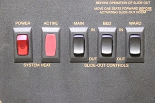 USED RV 16619614 KIB MONITOR PANEL FOR SALE