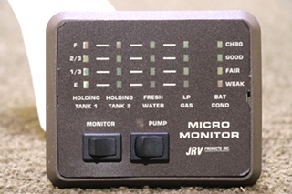 USED MOTORHOME JRV MICRO MONITOR PANEL FOR SALE