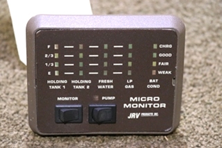 USED MOTORHOME JRV MICRO MONITOR PANEL FOR SALE