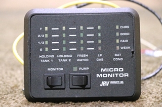 USED RV/MOTORHOME JRV MICRO MONITOR PANEL FOR SALE