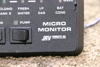 USED RV/MOTORHOME JRV MICRO MONITOR PANEL FOR SALE