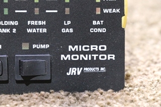 USED A7752BL JRV MICRO MONITOR PANEL RV PARTS FOR SALE