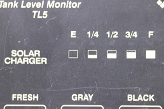USED HEART INTERFACE TANK LEVEL MONITOR TL5 84-2025-02 RV/MOTORHOME PARTS FOR SALE