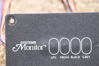 USED RV KIB SYSTEMS MONITOR PANEL FOR SALE