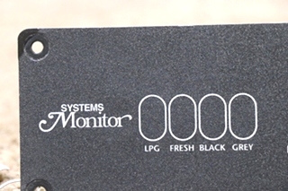 USED RV/MOTORHOME KIB SYSTEMS MONITOR PANEL FOR SALE