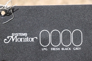 USED KIB SYSTEMS MONITOR PANEL RV PARTS FOR SALE