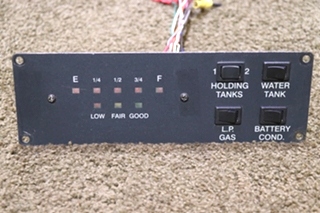 USED L4439 TANK MONITOR PANEL RV PARTS FOR SALE