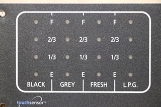 USED TOUCH SENSOR C07-0450 TANK MONITOR PANEL MOTORHOME PARTS FOR SALE