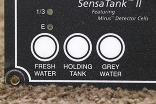 USED TOUCH SENSOR SENSA TANK II MONITOR PANEL RV/MOTORHOME PARTS FOR SALE
