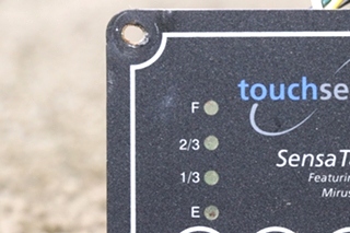 USED TOUCH SENSOR SENSA TANK II MONITOR PANEL RV/MOTORHOME PARTS FOR SALE