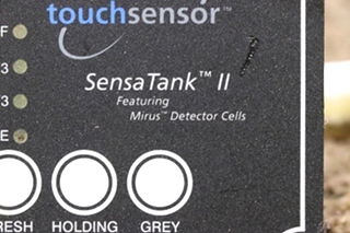 USED TOUCH SENSOR SENSA TANK II MONITOR PANEL RV/MOTORHOME PARTS FOR SALE