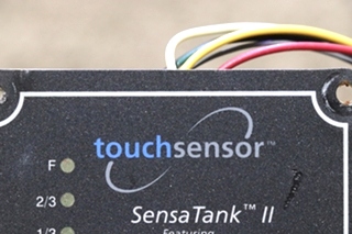 USED TOUCH SENSOR SENSA TANK II MONITOR PANEL RV/MOTORHOME PARTS FOR SALE