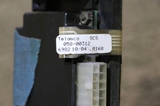USED RV 058-00312 TELAMCO DASH AC CONTROL PANEL FOR SALE