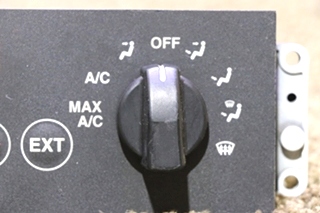 USED RV 058-00312 TELAMCO DASH AC CONTROL PANEL FOR SALE