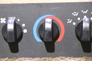 USED MOTORHOME DASH AC 058-00374 CONTROL PANEL FOR SALE