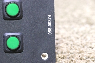 USED MOTORHOME DASH AC 058-00374 CONTROL PANEL FOR SALE
