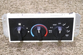 USED RV201106 EVANS TEMPCON DASH AC CONTROL PANEL RV PARTS FOR SALE