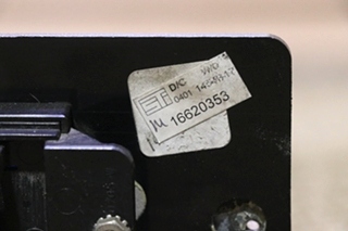 USED RV/MOTORHOME DASH AC CONTROL PANEL 16242861 FOR SALE