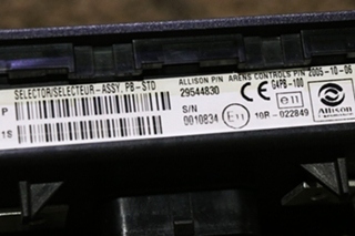 USED MOTORHOME ALLISON TRANSMISSION 29544830 SHIFT SELECTOR FOR SALE