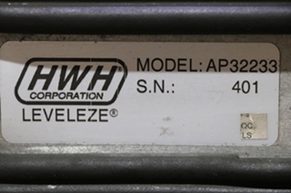 USED MOTORHOME HWH AP32233 LEVELEZE CONTROL BOX FOR SALE