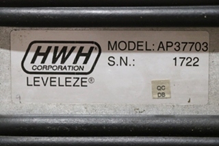 USED RV/MOTORHOME HWH LEVELEZE CONTROL BOX AP37703 FOR SALE
