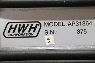USED AP31864 HWH LEVELEZE CONTROL BOX RV PARTS FOR SALE