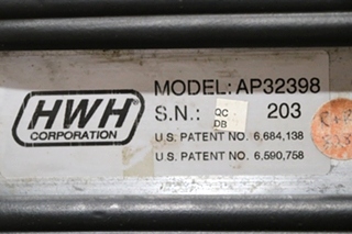 USED HWH AP32398 LEVELEZE CONTROL BOX MOTORHOME PARTS FOR SALE