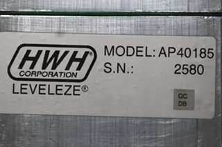 USED RV AP40185 LEVELING CONTROL BOX FOR SALE