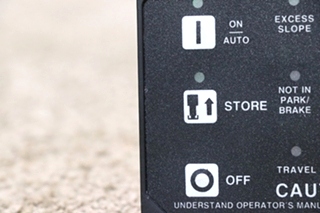 USED RV/MOTORHOME HWH COMPUTERIZED LEVELING TOUCH PAD FOR SALE