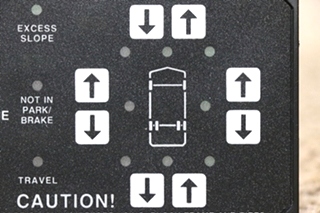 USED RV/MOTORHOME HWH COMPUTERIZED LEVELING TOUCH PAD FOR SALE