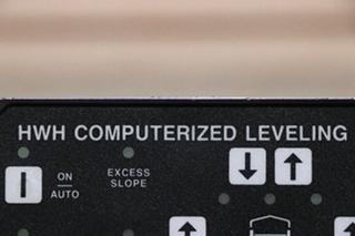 USED RV/MOTORHOME HWH COMPUTERIZED LEVELING TOUCH PAD FOR SALE