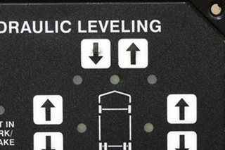 USED AP10055 HWH HYDRAULIC LEVELING TOUCH PAD RV PARTS FOR SALE