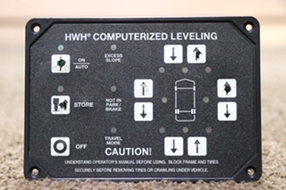 USED HWH AP23304R4 COMPUTERIZED LEVELING TOUCH PAD MOTORHOME PARTS FOR SALE