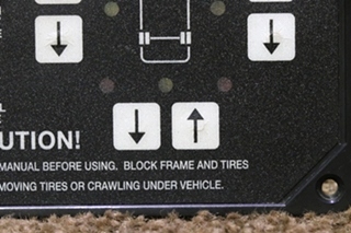 USED HWH AP23304R4 COMPUTERIZED LEVELING TOUCH PAD MOTORHOME PARTS FOR SALE
